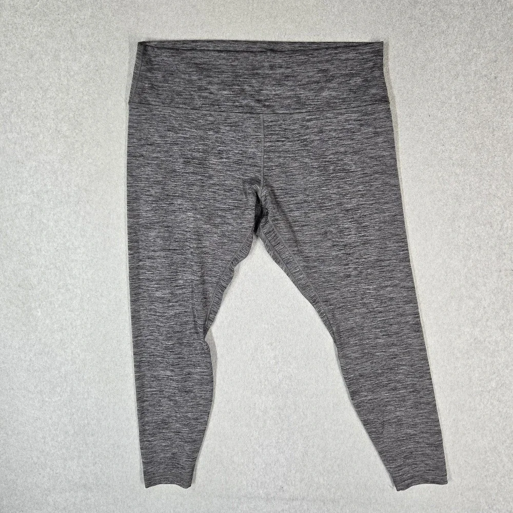 Lululemon Women Activewear Pants 20 Gray Wunder Train High Rise Legging Yoga